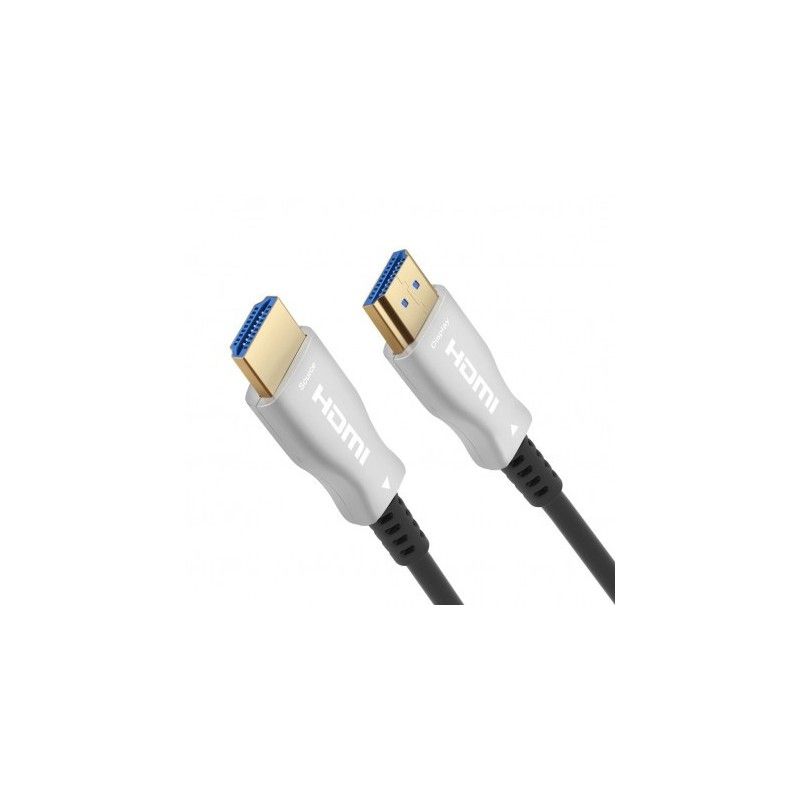 Cablu HDMI Optic, 18Gbps, 4K@60Hz, Active Optical (AOC), V2.0, conectori auriti, 20m, PremiumCord