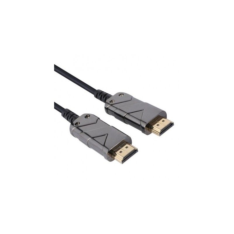 Cablu HDMI Optic, 48Gbps, 8K@60Hz, Active Optical (AOC), V2.1, conectori auriti, 15m, PremiumCord