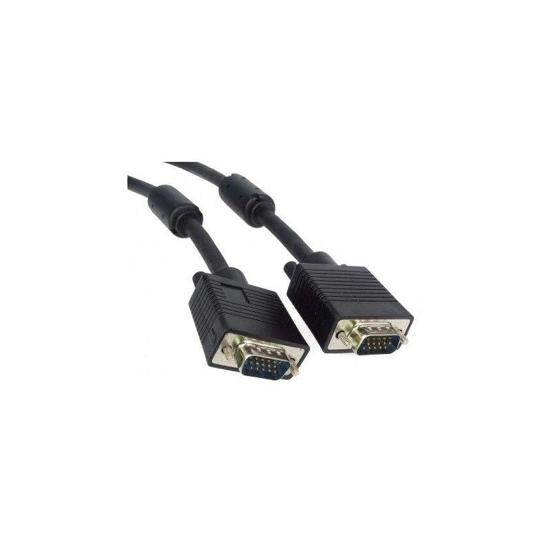Cablu VGA, cu ferite, tata - tata, dubluecranat, 7m, PremiumCord