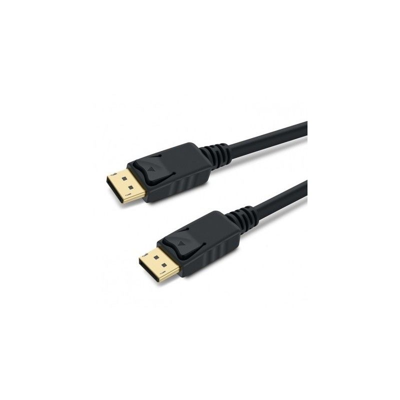 Cablu DisplayPort, tata - tata, Versiunea 1.3/1.4, 4K (3840×2160), dublu ecranat, conectori auriti, 1.5m, PremiumCord
