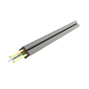 Cablu fibra optica 4 fibre flat drop SM, 100N, intarziere la flacara, protectie apa, LSZH, int/ext - SAMM