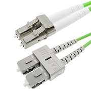 Patchcord FO SC/PC-LC/PC, MM OM5 50/125, manta LSZH 3.0mm, duplex 2m - EMTEX