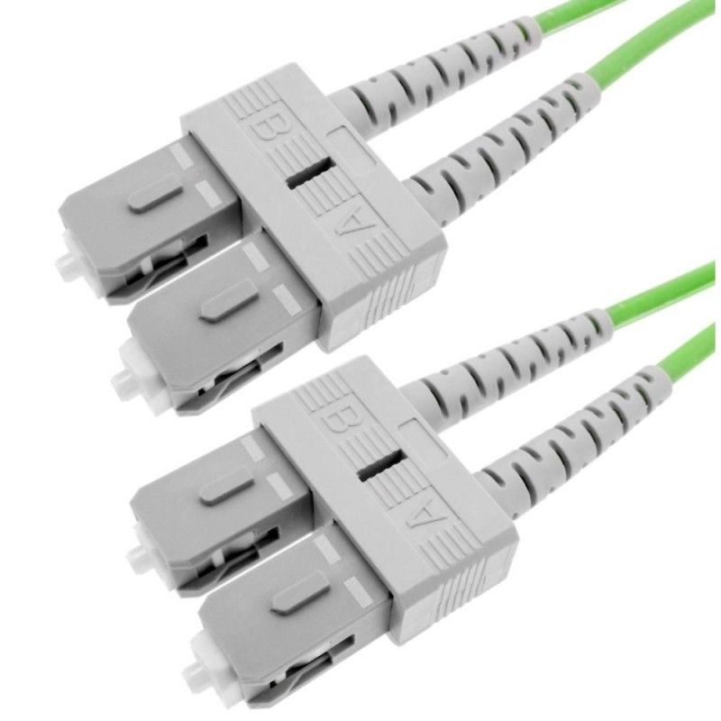 Patchcord FO SC/PC-SC/PC, MM OM5 50/125, manta LSZH 3.0mm, duplex 30m - EMTEX