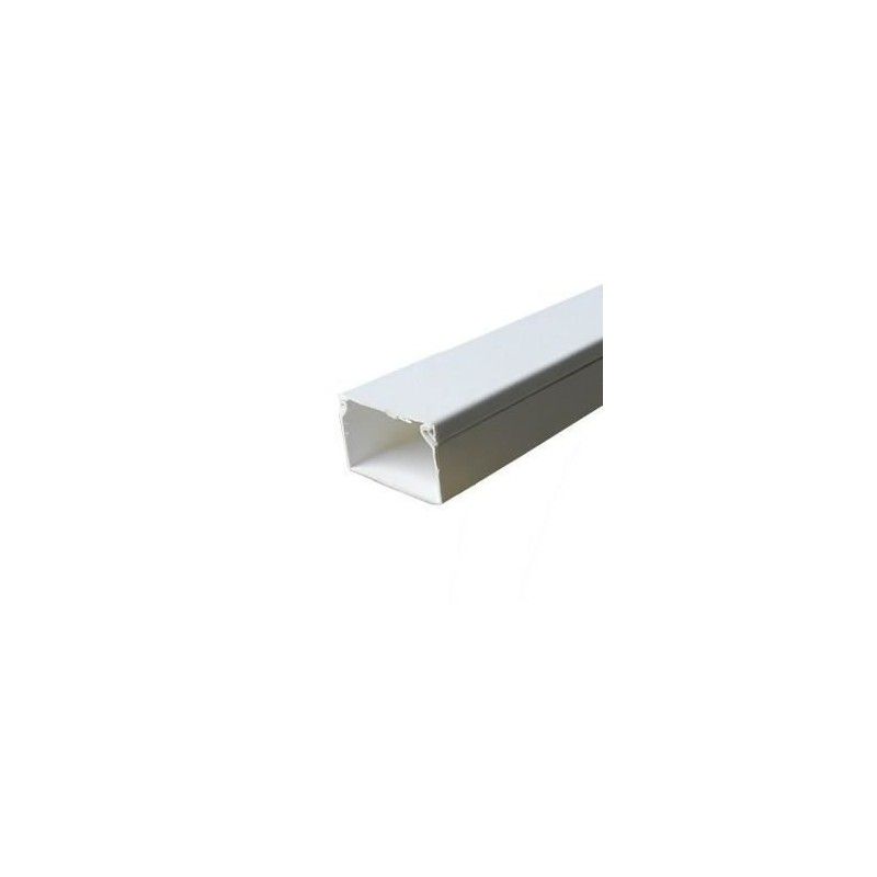 Canal cablu PVC 40X16MM 2M/BUC, alb - Canalux