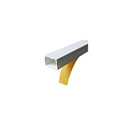 Canal cablu PVC cu adeziv 40X16MM 2M/BUC, alb - Canalux
