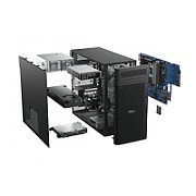 Desktop PC Dell Pro Max T2 FCT2250 Tower, Intel 285K (24 C / 24 T, 3.2 GHz - 5.7 GHz, 36 MB cache, 250 W), 64 GB DDR5, 1 TB SSD, Nu are unitate optica integrata, Intel Graphics, 1500 W Platinum, Ubuntu