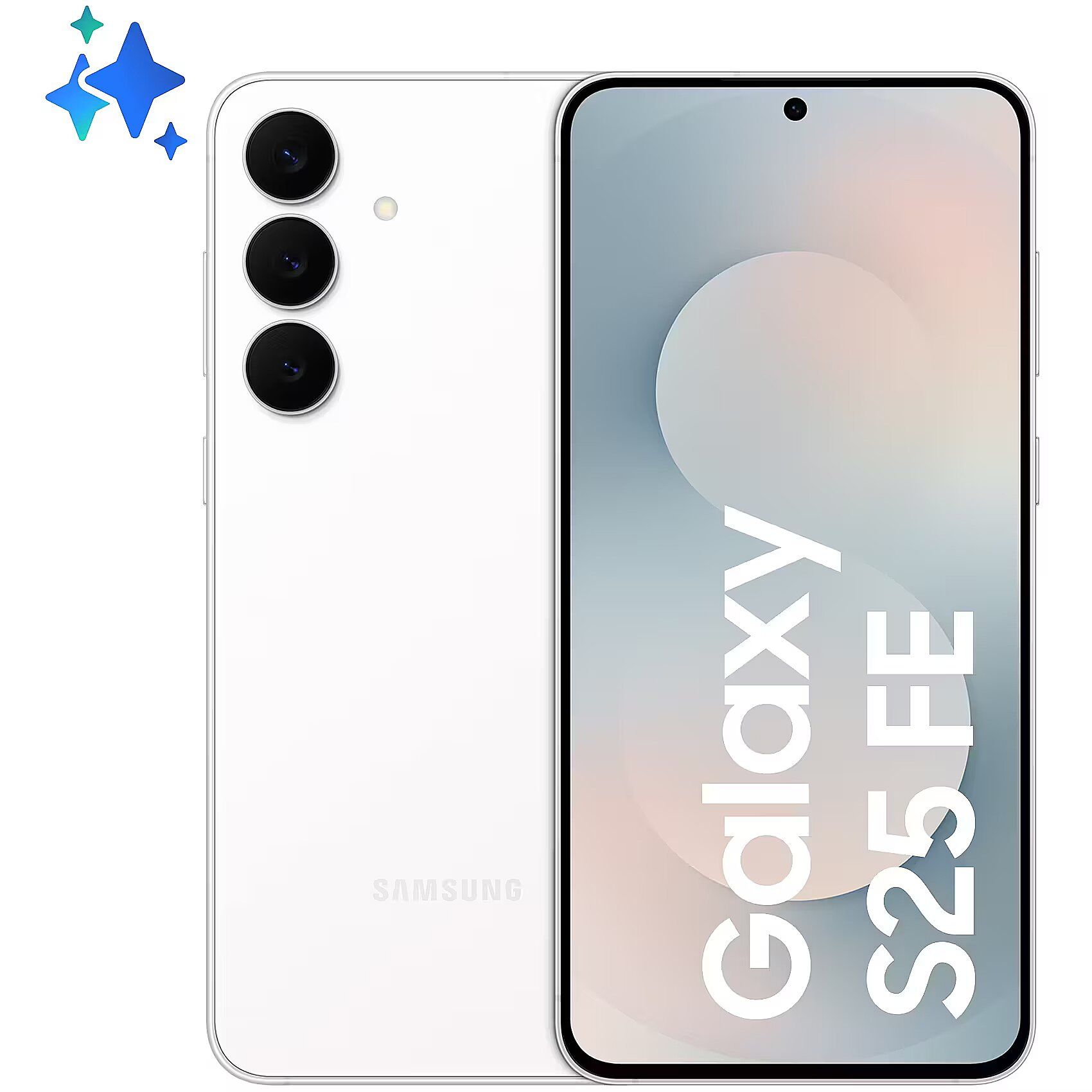 Samsung Galaxy S25 FE 5G 17 cm (6.7 ) Dual SIM USB Type-C 8 GB 128 GB 4900 mAh White