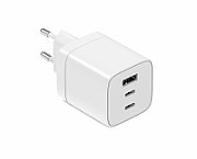 Incarcator cu USB-C-2+USB-A 65W  •Alimentator/incarcator cu USB •Ieșire USB-C: C1 și C2: 5V/3A, 9V/3A, 12V/3A, 15V/3A, 20V/3,25A (65W) PPS: 5-11V/5A (55W) A1: 5V/4,5A, 9V/3A, 12V/2,5A, 20V/1,5A(30W) C1+C2: 45W+20W (max. 65W) C1+A1: 45W+18W (max. 63W ) C2+A1: 7,5W+7,5W (max. 15W) C1+C2+A1