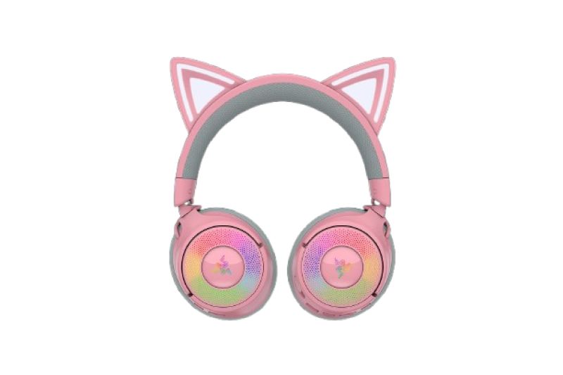 Razer Headset Kraken Kitty V3 Pro Wireless Quartz