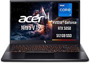 Laptop Acer Nitro V 17 NH.QYUEL.001, 17.3 inch 1920 x 1080, AMD Ryzen 7 8845HS (8 C / 16 T, 3.8 GHz - 5.1 GHz, 16 MB cache, 45 W), 16 GB DDR5, 1 TB SSD, Nvidia GeForce RTX 4060, Windows 11 Home, Tastatura US, Negru