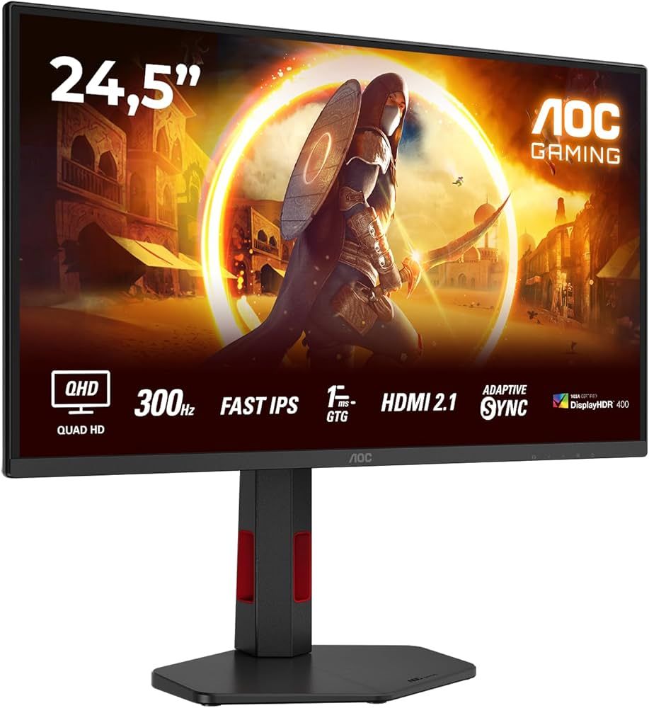 Monitor AOC Q25G4SR  24.5   QHD  IPS  300Hz