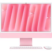 All-In-One Apple IMAC MWV53RO/A, 24 inch 4480 x 2580, Apple 10-core (10 C / 10 T, 3.2 GHz - 4.4 GHz, 24 MB cache, 28 W), 16 GB LPDDR5x, 512 GB SSD, Apple M4 10-core 0 GB, macOS Sequoia, Pink