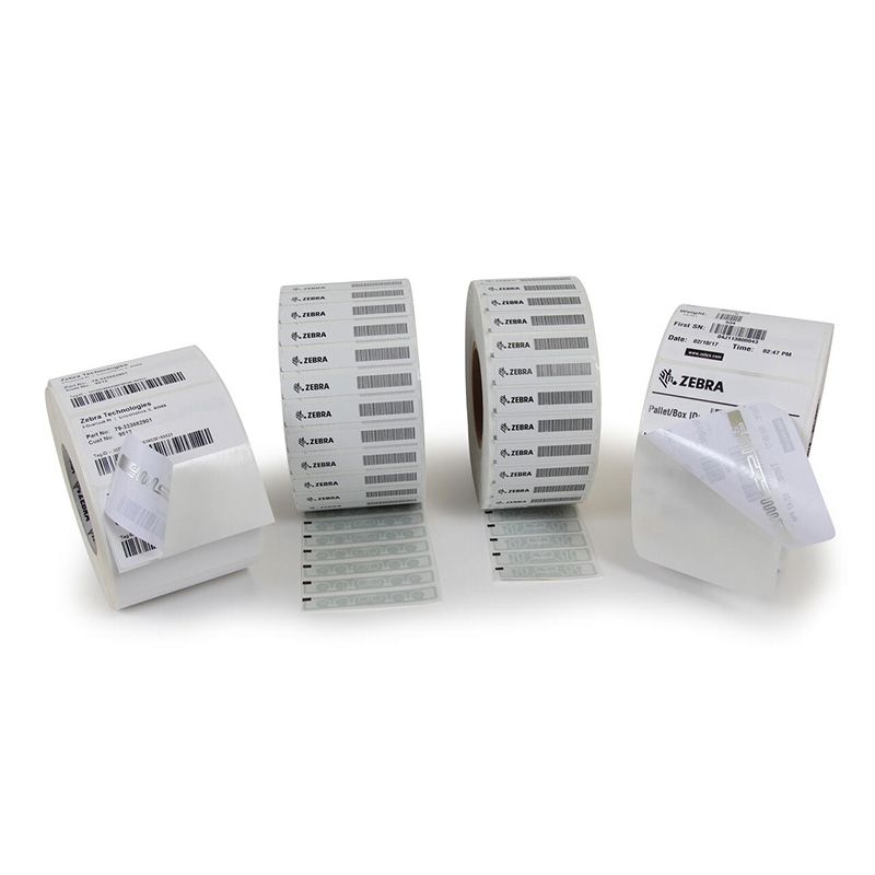 LABEL, PAPER, 102X152MM THERMAL TRANSFER, Z-SELECT 2000T , COATED, PERMANENT ADHESIVE, 76MM CORE, RFID, 203/ROLL, 2/BOX