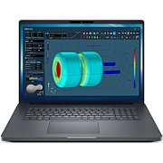 Laptop Dell Pro Max 18 Plus MB18250, 18 inch 2560 x 1600, Intel Core ultra 9 285HX (24 C / 24 T, 2.1 GHz - 5.5 GHz, 36 MB cache, 55 W), 64 GB DDR5, 1 TB SSD, Nvidia RTX Pro 3000, Windows 11 Pro, Tastatura English International, Gri