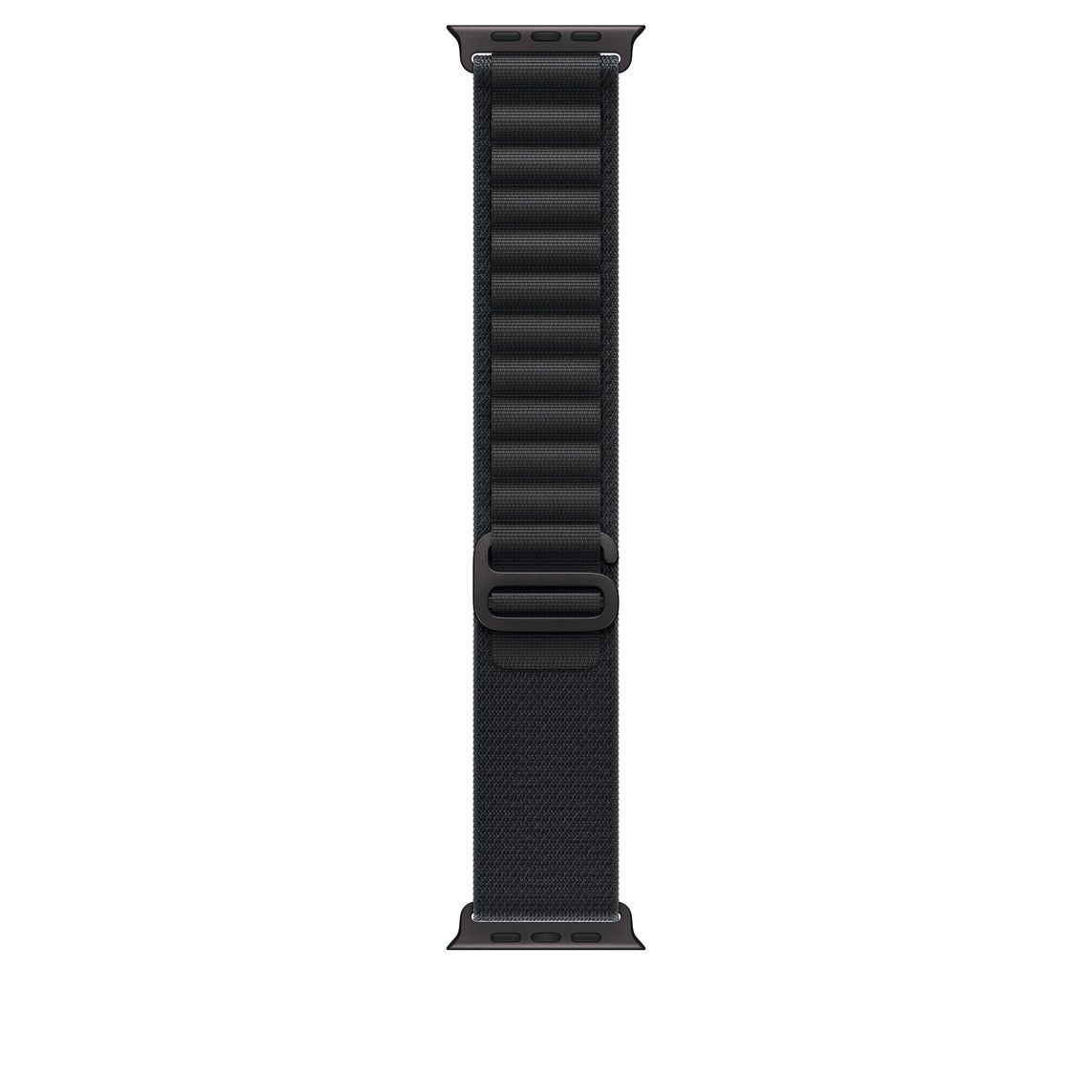 Apple Watch 49mm Loop:  Black Alpine Loop - Small - Black Titanium Finish