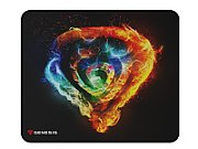 Mousepad Genesis Carbon 500 M FIRE G2, material cauciuc + material textil, dimensiuni 300 x 250 x 2.5 mm, multicolor