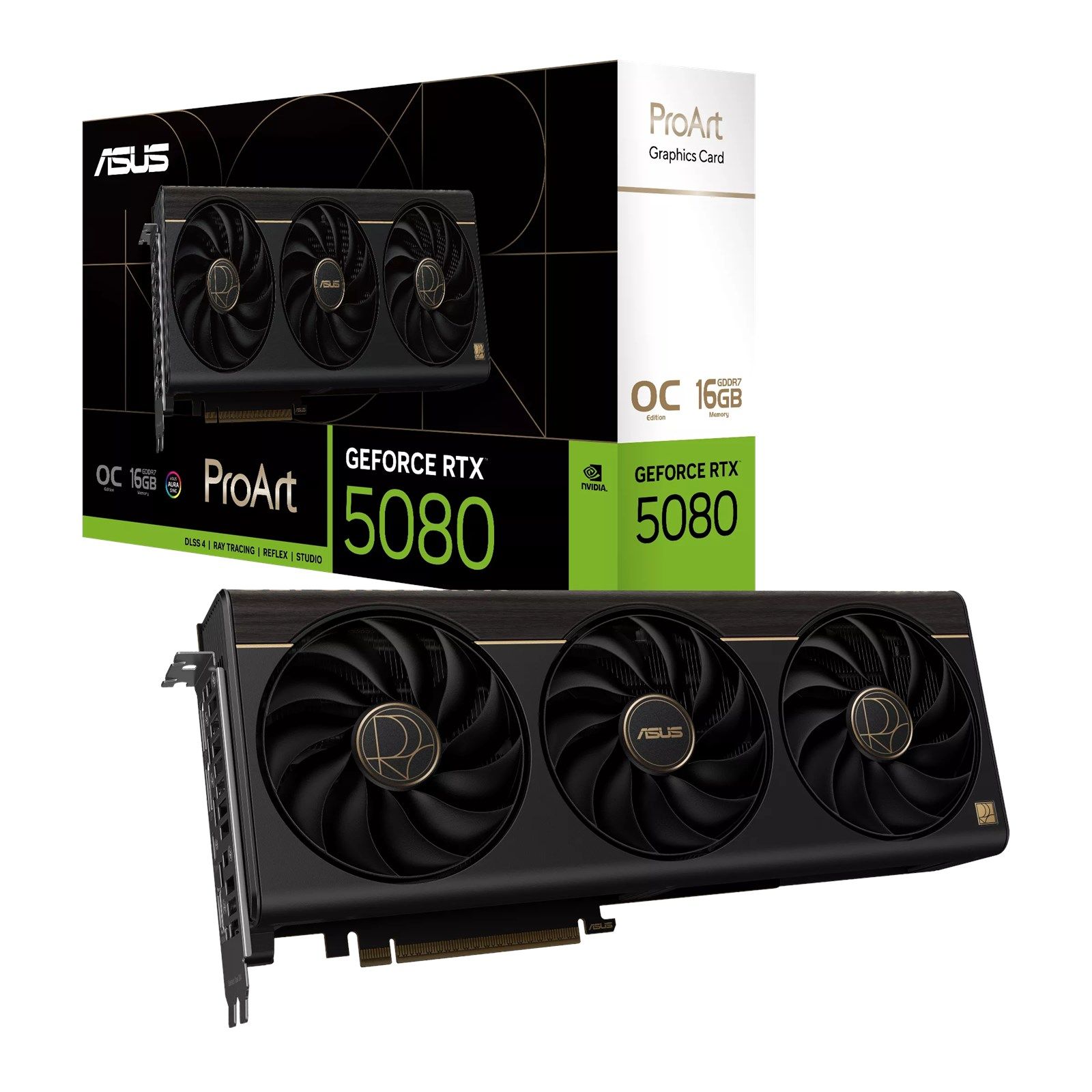 Placa video ASUS GeForce RTX 5080 ProArt OC 16 GB GDDR7 256 bit