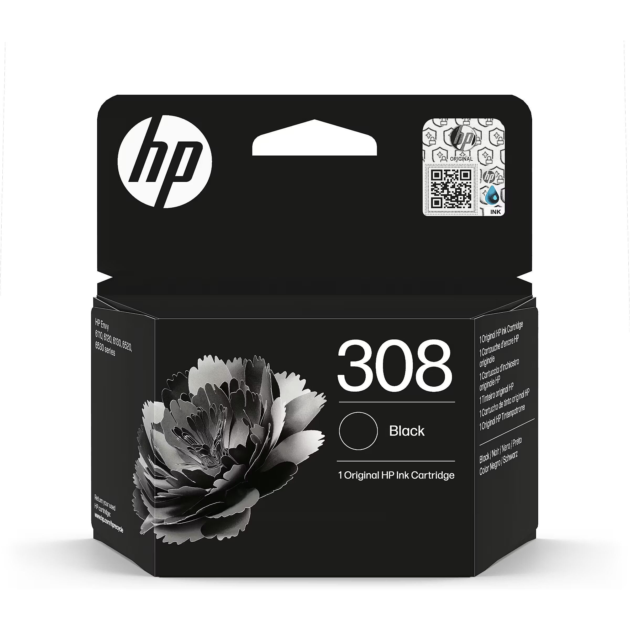 Cartus cerneala HP 7FP21UE#301 ,Negru ,160 pagini ,Original (308)