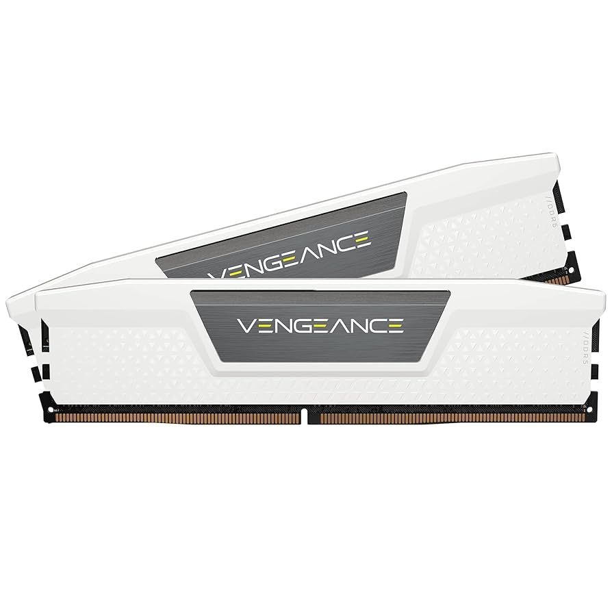 Memorie Corsair Vengeance White 32 GB DDR5 6000 MHz CL36, kit 2 x 16 GB, EXPO