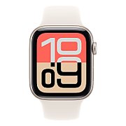 Apple Watch SE 3 Cellular 44mm Starlight Aluminium Case with Starlight Sport Band - M/L