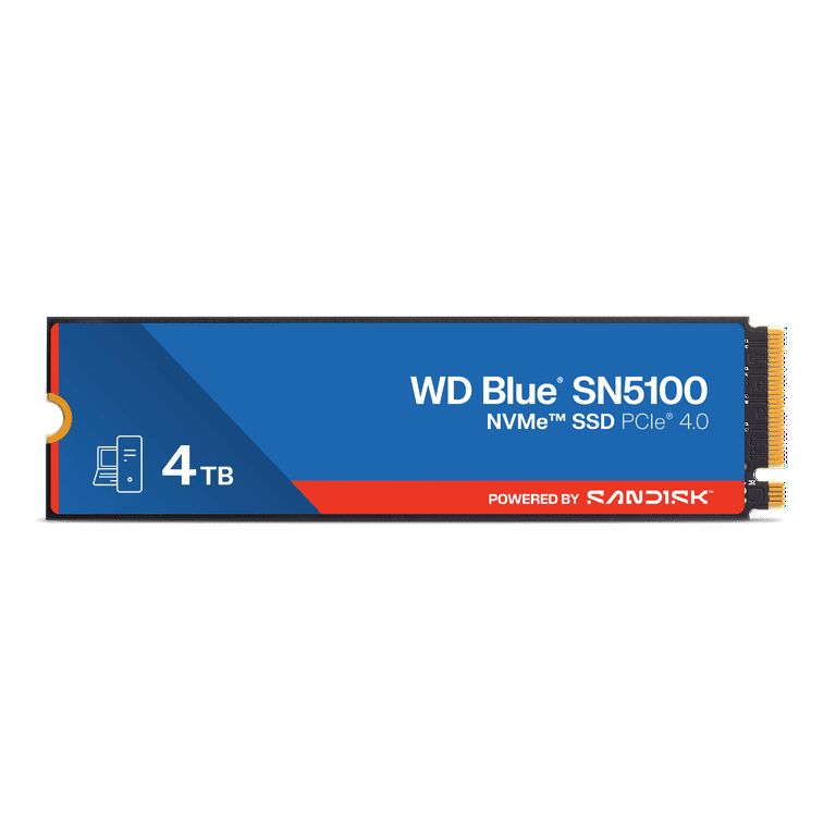 SSD WD Blue SN5100 4 TB PCIe 4.0 x4 M.2 2280