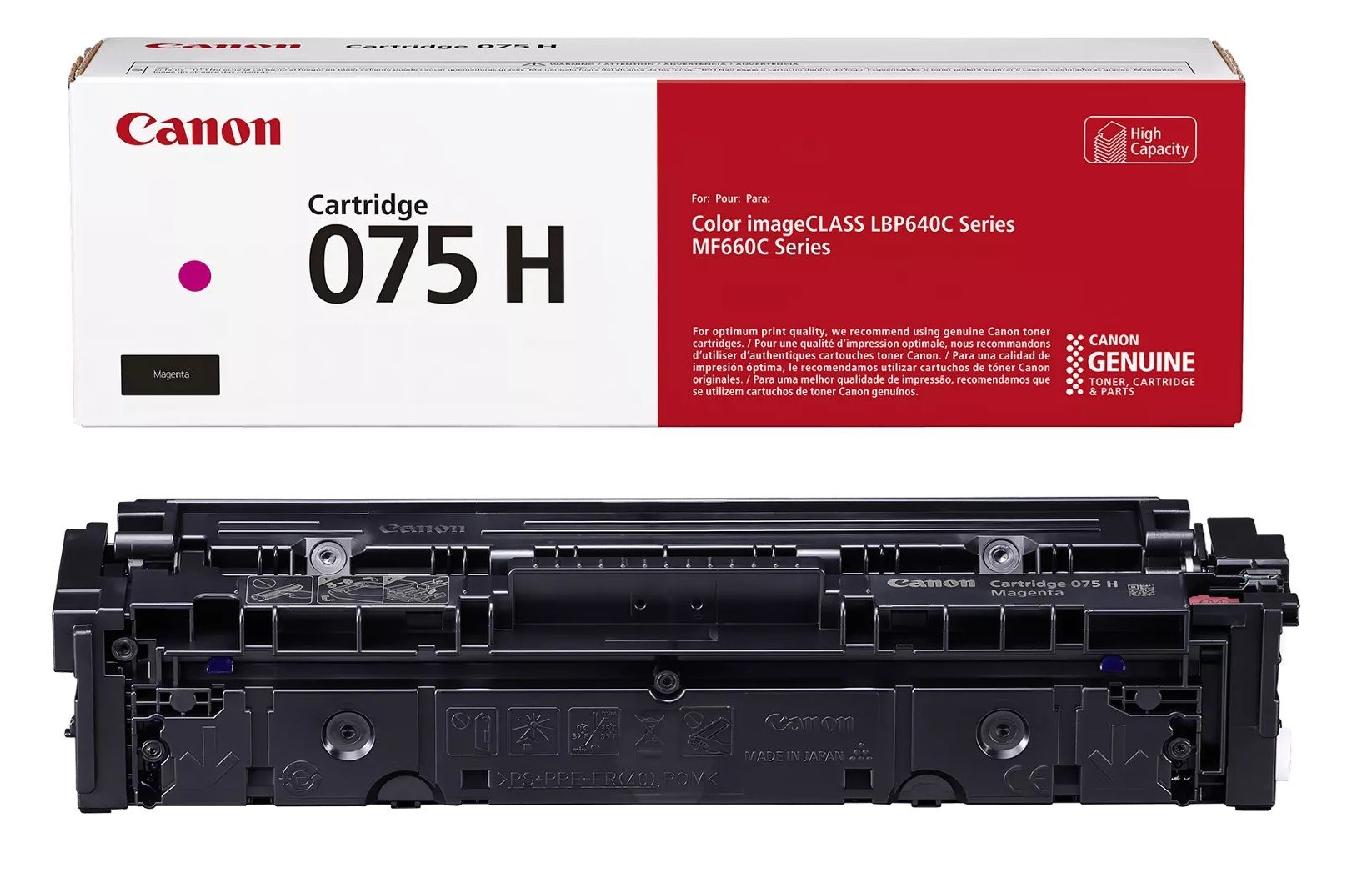 Cartus toner Canon 6367C002 ,Magenta ,2 500 pagini ,Original (CRG075HM)