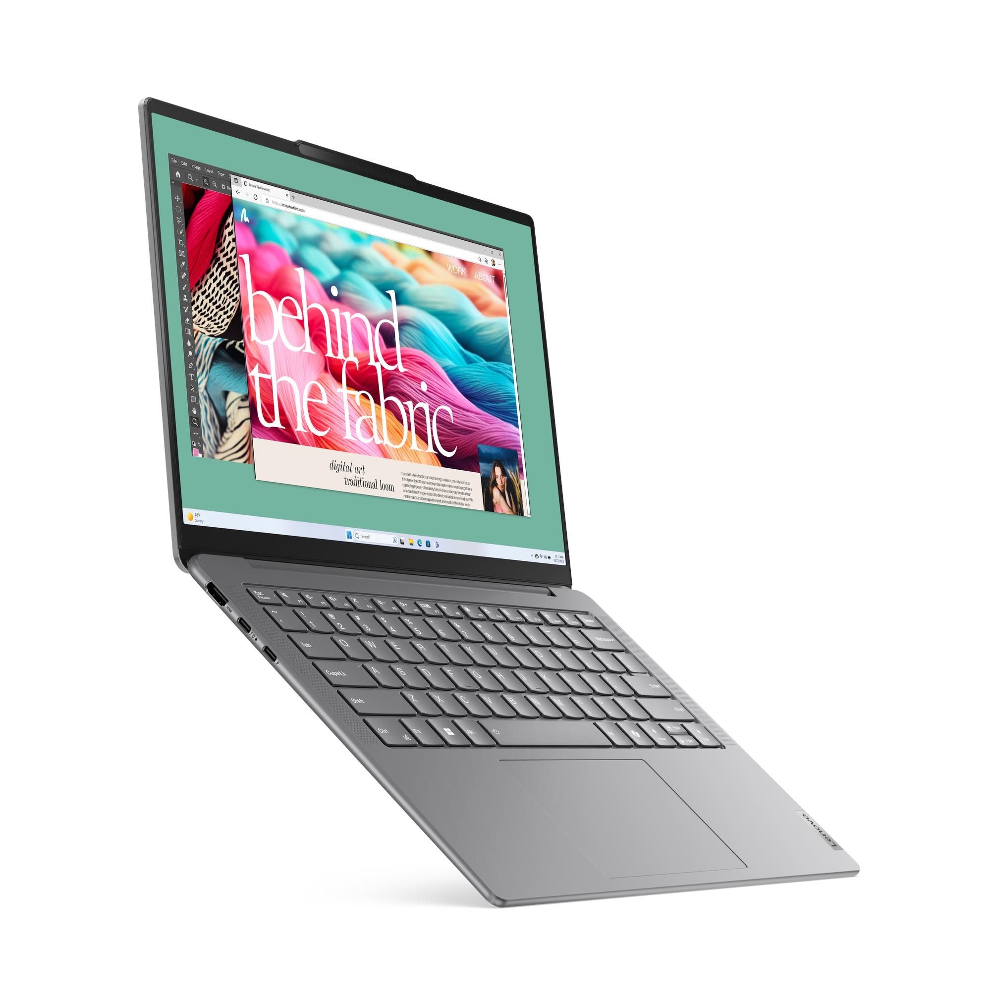 Laptop Lenovo Yoga Slim 7 14imh9, 14 inch 1920 x 1200, Intel Core Ultra 5 -125H (14 C / 18 T, 2.5 GHz - 4.5 GHz, 18 MB cache, 28 W), 16 GB LPDDR5, 1 TB SSD, Intel Arc Graphics, Windows 11 Home