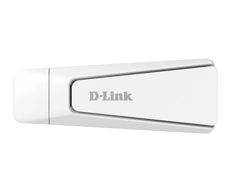 ADAPTOR RETEA D-LINK AX1800 Wi-Fi 6, extern wireless 2.4 GHz | 5 GHz, USB 3.0, port, 1800 Mbps, 1 x antena externa,  AX18U  (timbru verde 0.18 lei)