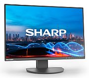 Sharp MODEL DD-EA241W, Negru, monitor LCD de 24 , WUXGA (1920x1200), DP, HDMI, ajustabil pe înălțime cu 150 mm
