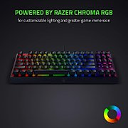 Tastatura mecanica wireless Razer Blackwidow V4 Low profile HyperSpeed TKL, switch Razer™ Low-profile Mechanical Switches (Orange Tactile Switch), 110 taste, iluminare Razer™ Chroma RGB, negru