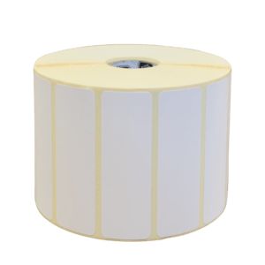 Label, Paper, 58x38mm Thermal Transfer, Z-PERFORM 1000T, Uncoated, Permanent Adhesive, 25mm Core