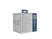ALIMENTATOR retea 220V GEMBIRD, universal, conectori: US/UK/EU/AU, 2x USB Type-C PD 70W, 2x USB-A 15W, siguranta 10A, max. 2500W, alb,  TPA-2A3C70-01-W  (timbru verde 0.8 lei)