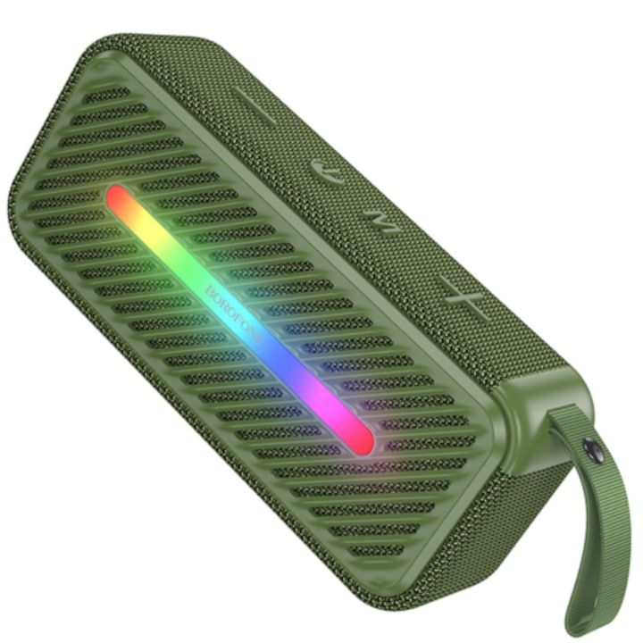 BOXA Borofone  BP20 , bluetooth 5.3, 3 ore durata baterie, baterie 1800mAh, verde,  6941991112799   (timbru verde 2.00 lei)