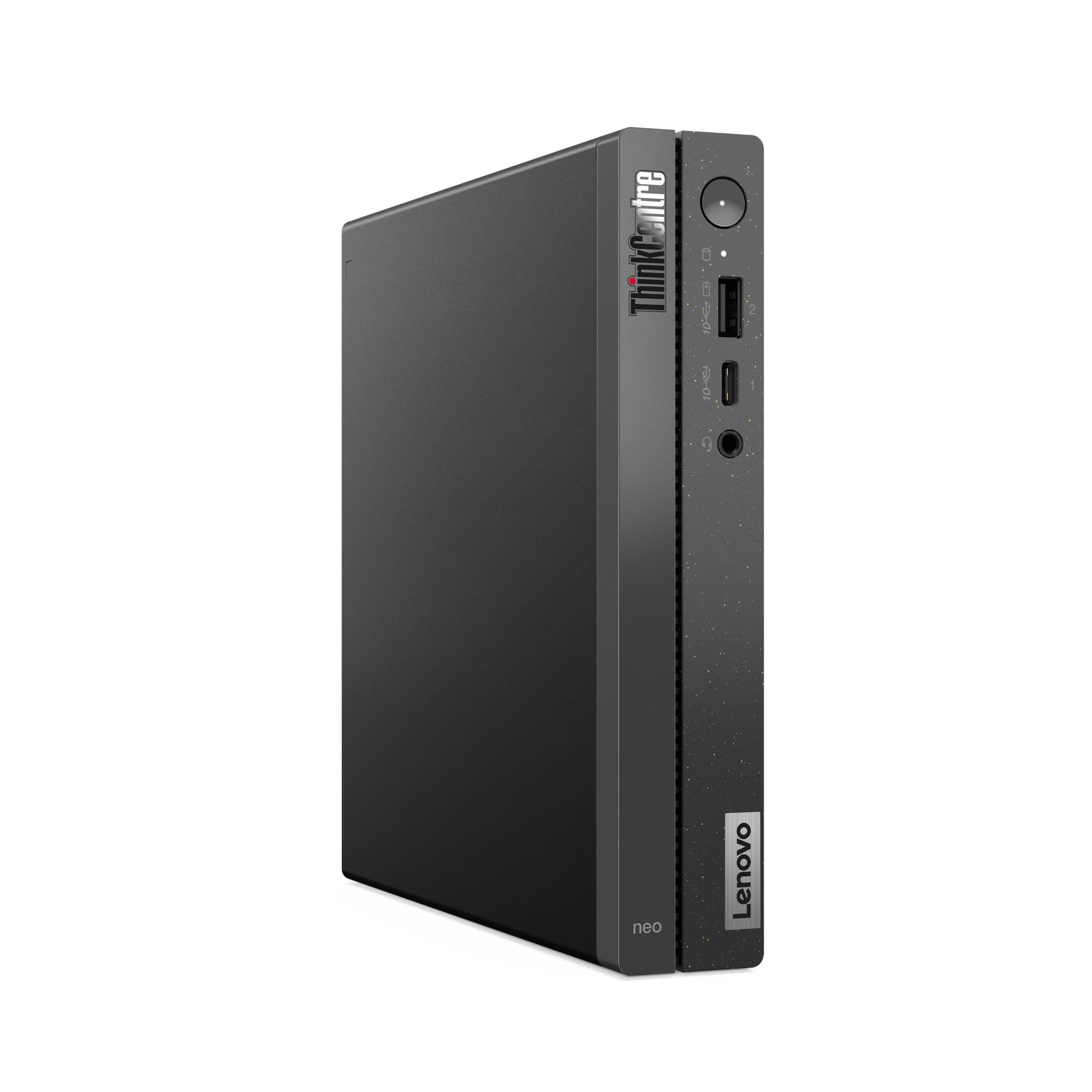 Desktop PC Lenovo ThinkCentre neo 50q Gen 4 Tiny (1L), Intel Core i5-13420H (8 C / 12 T, 2.1 GHz - 4.6 GHz, 12 MB cache, 35 W), 16 GB DDR4, 1 TB SSD, Fara unitate optica, Intel UHD Graphics Partajata, 65 W - adaptor extern, Windows 11 Pro