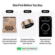 Ultrahuman Ring Air - Smart Ring, Charger, USB Cable / Size-05- Brushed_Rose_Gold