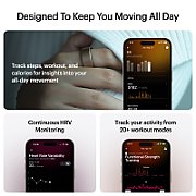 Ultrahuman Ring Air - Smart Ring, Charger, USB Cable / Size-05- Brushed_Rose_Gold