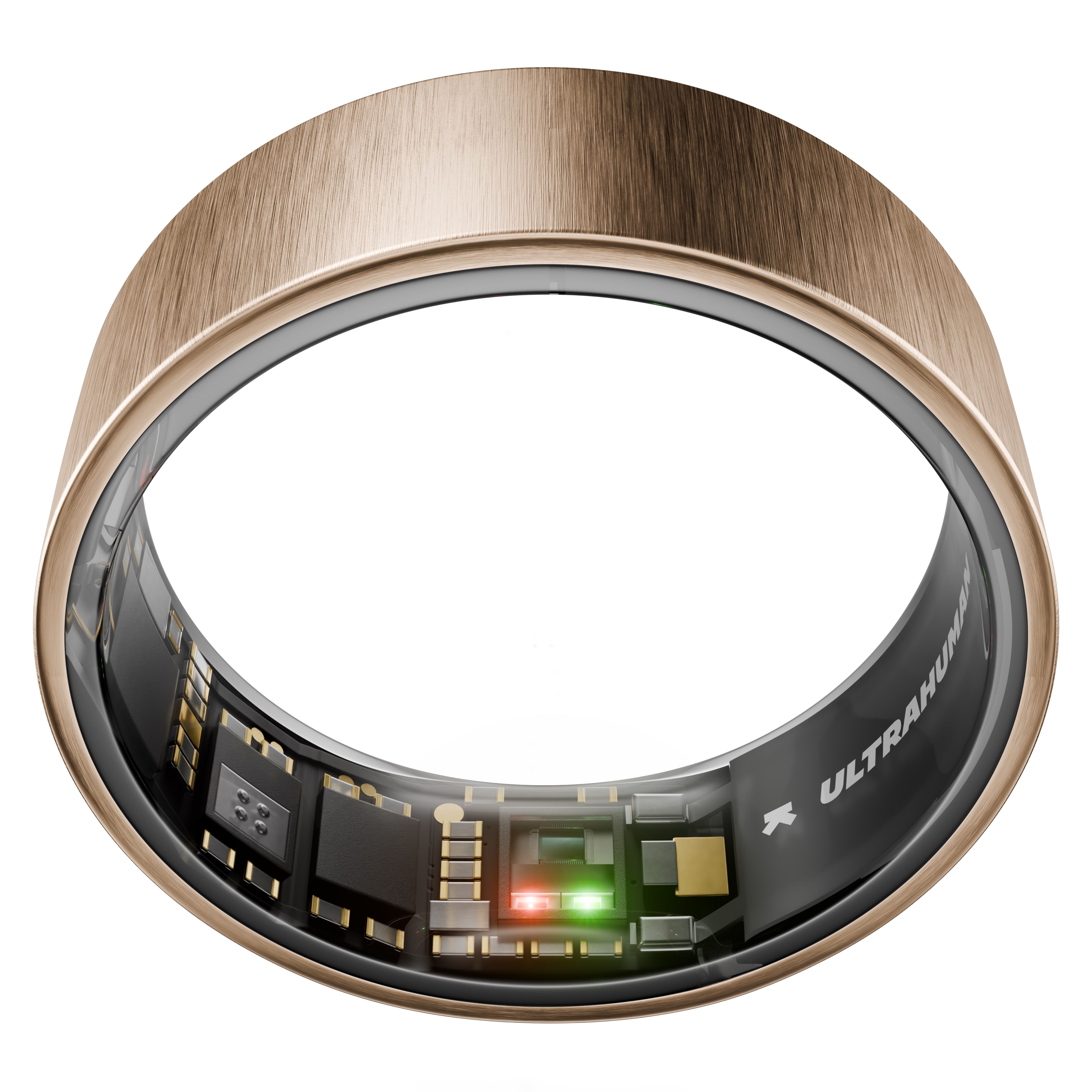 Ultrahuman Ring Air - Smart Ring, Charger, USB Cable / Size-09- Brushed_Rose_Gold
