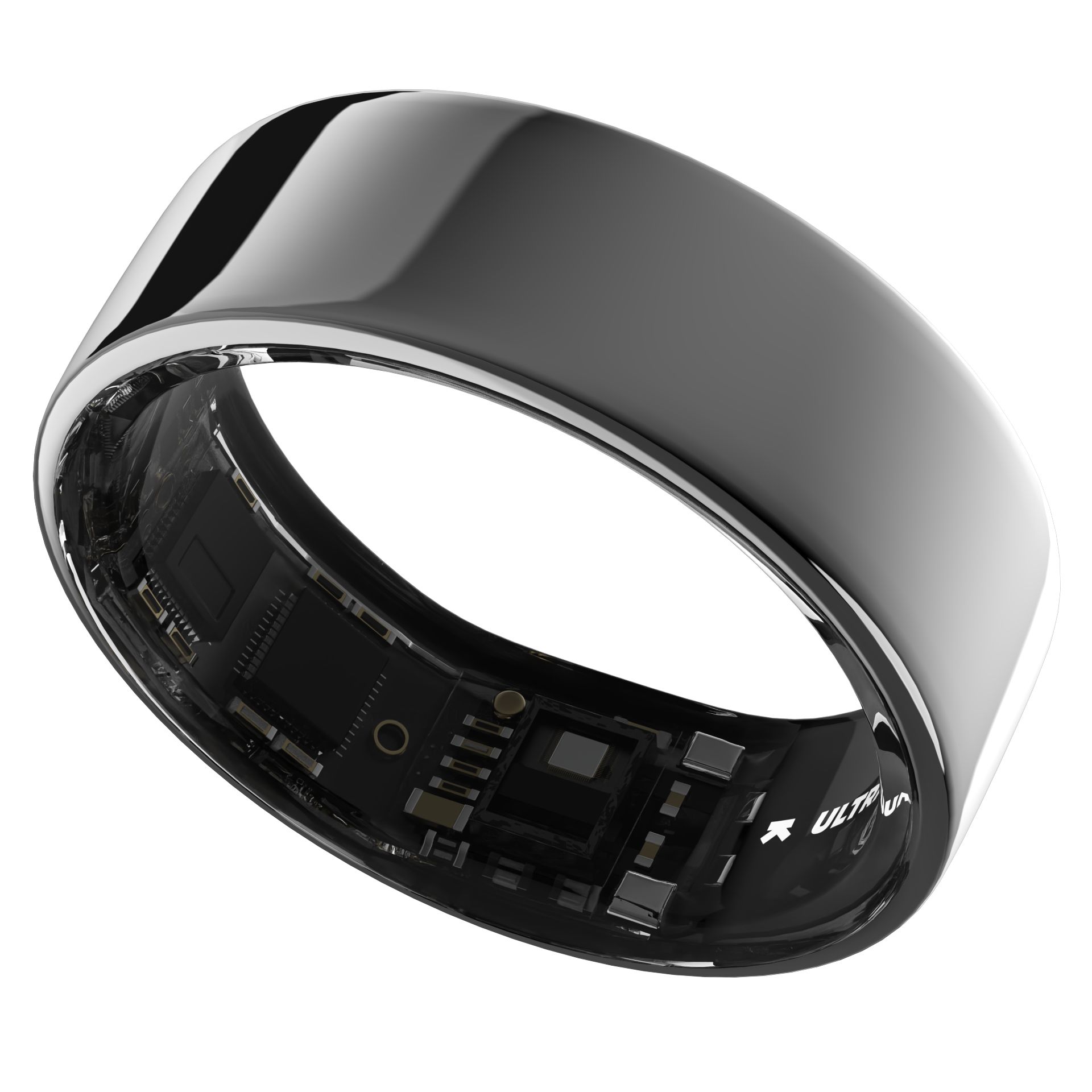 Ultrahuman Ring Air - Smart Ring, Charger, USB Cable / Size-07- Air_Silver