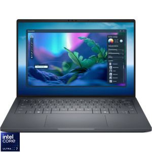 Laptop Dell Pro Max 14 Premium MA14250, 14 inch 1920 x 1200, Intel Core ultra 7 265H (16 C / 16 T, 2.3 GHz - 5.3 GHz, N/A cache, 45 W), 32 GB LPDDR5x, 1 TB SSD, Nvidia RTX PRO 2000, Ubuntu, Tastatura English International, N/A