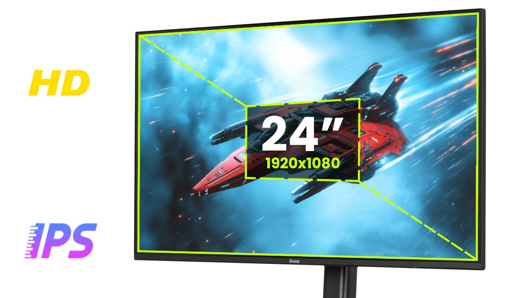 iiyama G-MASTER G2471HS-B1 computer monitor 60.5 cm (23.8 ) 1920 x 1080 pixels Full HD Black