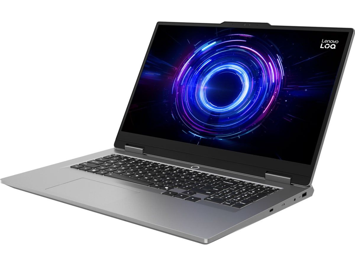 Laptop Lenovo LOQ 17IRX10 83JH0057PB, 17.3 inch 1920 x 1080, Intel Core i5-13450HX (10 C / 16 T, 3.4 GHz - 4.6 GHz, 20 MB cache, 28 W), 16 GB DDR5, 512 GB SSD, Nvidia GeForce RTX 5050, Windows 11 Home, Tastatura US, Luna Grey