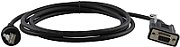 Cable, RS-232, 25P, Male, Coiled, CAB-364 (Power Supply available on pin 9 of the connector or through external power supply), 6.5 ft.