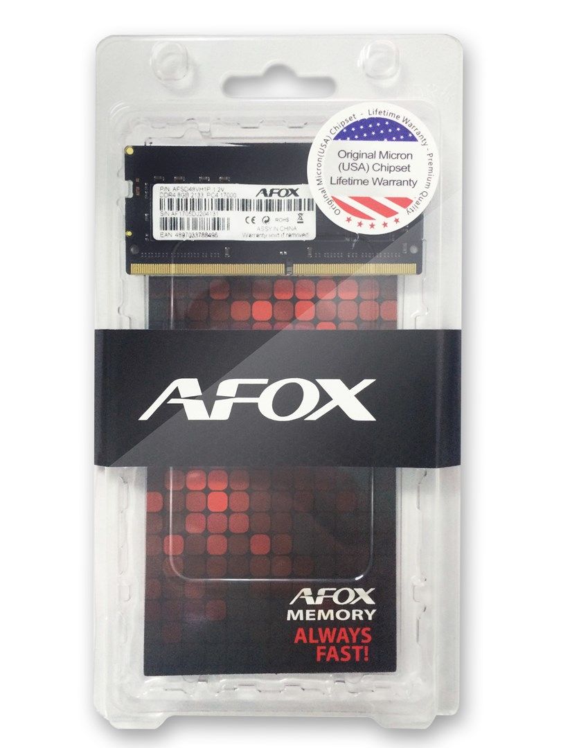 AFOX SO-DIMM DDR4 8GB 2400MHZ