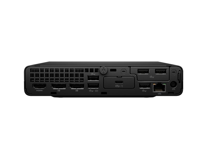 Desktop PC HP ProDesk 4 Mini G1i UCFF, Intel Core Ultra 7 - 265T (20 C / 20 T, 1.5 GHz - 5.3 GHz, 30 MB cache), 16 GB RAM, 1 TB SSD, Fara unitate optica, Intel Graphics, 90 W - adaptor extern, Windows 11 Pro