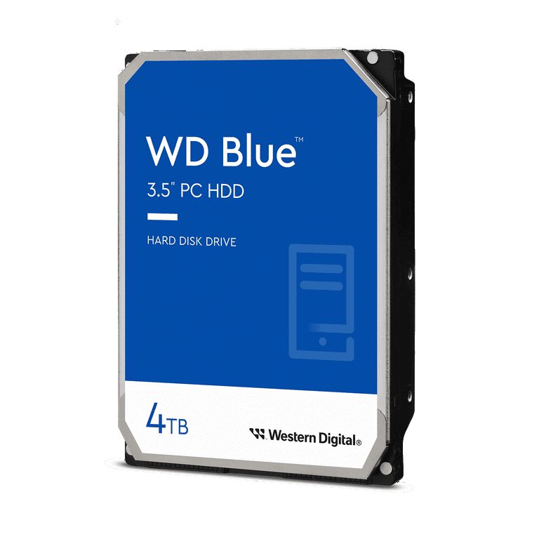 HDD desktop Western Digital Blue 4 TB 3.5 inch SATA 3 5400 RPM 128 MB