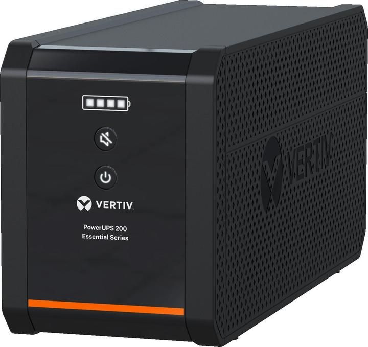 Vertiv PowerUPS 200 Essential, 1600VA/925W, 230V, Line Interactive, 6 IEC C13