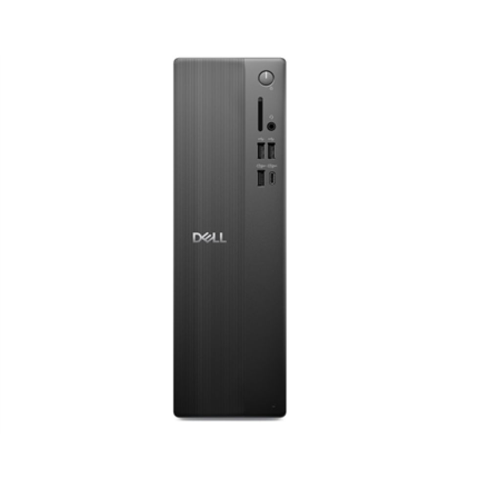 Desktop PC Dell Slim ECS1250 SFF SFF, Intel Core i3 -14100 (4 C / 8 T, 3.5 GHz - 4.7 GHz, 12 MB cache, 65 W), 8 GB DDR5, 512 GB SSD, Fara unitate optica, Intel UHD Graphics 730 Partajata, 180 W Bronze, Ubuntu Linux