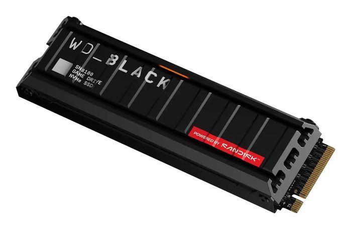 SSD WD Black SN8100 Heatsink 8 TB PCIe 5.0 x4 M.2 2280