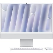 All-In-One Apple iMAC Z1EJ0028L, 24 inch 4480 x 2580, Apple M4 (10 C / 10 T, 3.2 GHz - 4.5 GHz, 24 MB cache, 28 W), 32 GB LPDDR5x, 512 GB SSD, Apple M4 10-core 0 GB, macOS Sequoia, Argintiu