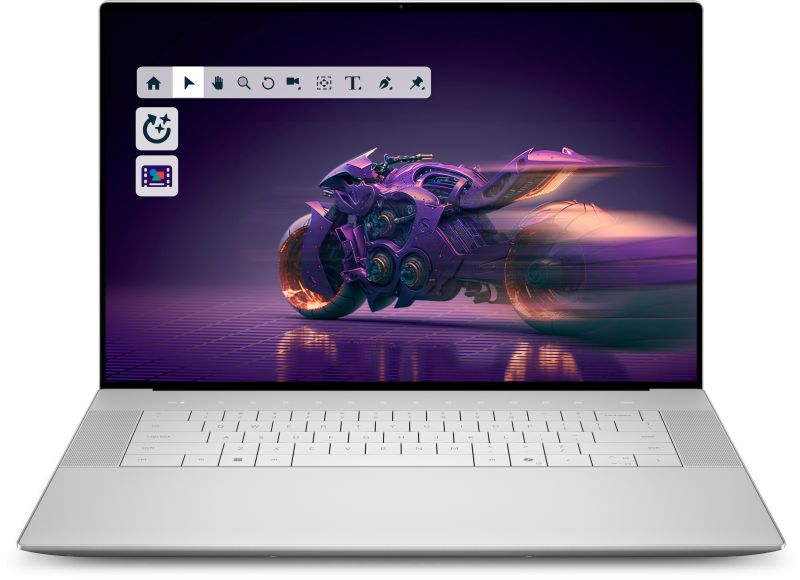 Laptop Dell 16 Premium DA16250, 16.3 inch 3840 x 2400 Touchscreen, Intel Core Ultra 9 - 285H (16 C / 16 T, N/A - 5.4 GHz, N/A cache, 55 W), 64 GB LPDDR5X, 4 TB SSD, Nvidia GeForce RTX 5070, Windows 11 Pro, Tastatura English International, Platinum